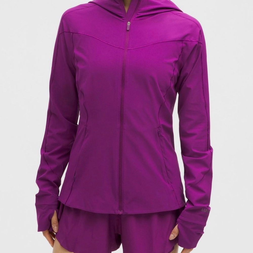 Lululemon Mist Over Windbreaker in Magenta